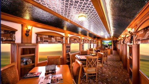 Deccan Odyssey: vagón de conferencias